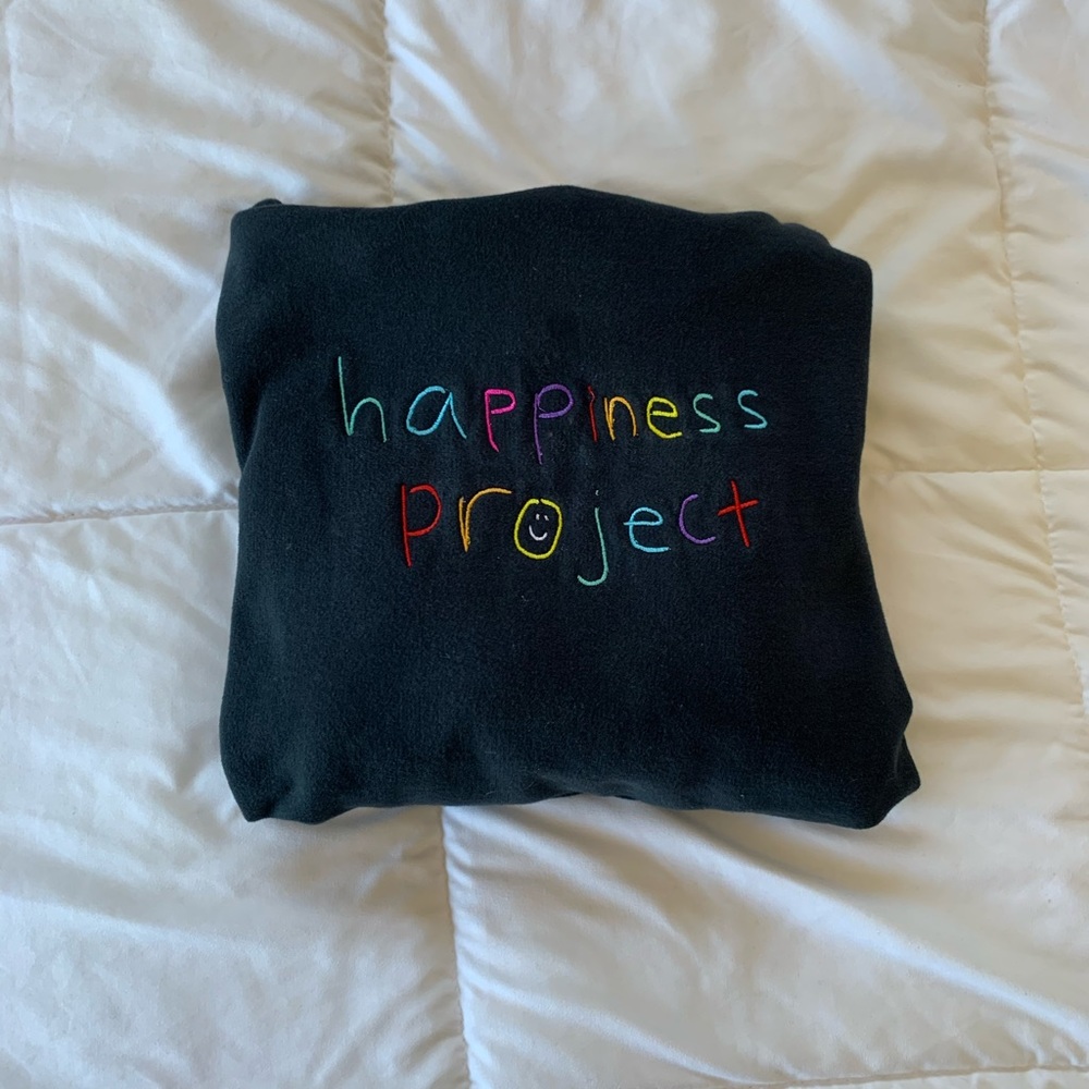 black happiness project hoodie